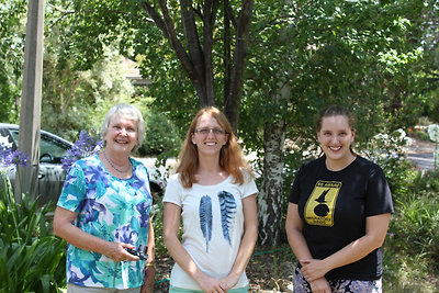 Szállásadónk Judy és a lánya Michaela - sokat kirándultunk együtt gyerekekként