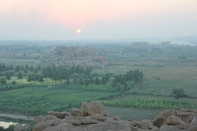 naplemente egy gyönyörű nap végén