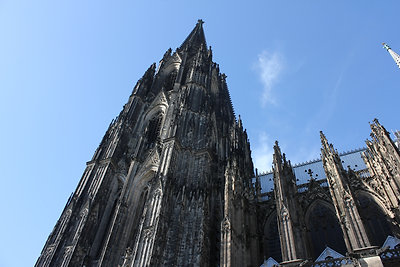 Ez pedig már a Kölni Dóm. Nem fér bele a képbe :).