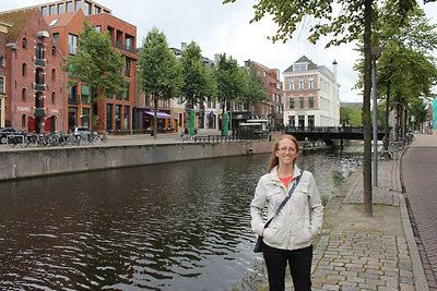 Nagyon menő szálláson voltunk, a víz túloldalán volt a szobánk.