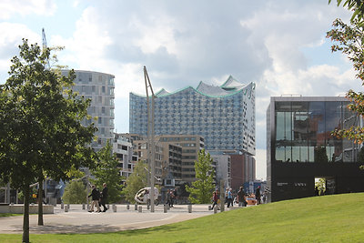 Hafen City felől is jól néz ki!